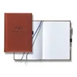 Tucson Grande Lined White Page Journal with Pen & Loop | https://www.bestnamebadges.com