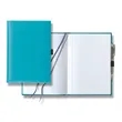 Tucson Grande Lined White Page Journal with Pen & Loop | https://www.bestnamebadges.com