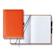 Tucson Grande Lined White Page Journal with Pen & Loop | https://www.bestnamebadges.com