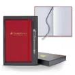 Matra Banded Medio Lined White Page Journal Gift Set | https://www.bestnamebadges.com