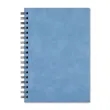 WireO Chia Grande White Monthly Diary | https://www.bestnamebadges.com