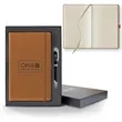 Tucson Medio Lined Ivory Page Journal Gift Set | https://www.bestnamebadges.com