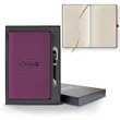 Tucson Medio Lined Ivory Page Journal Gift Set | https://www.bestnamebadges.com