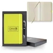 Tucson Medio Lined Ivory Page Journal Gift Set | https://www.bestnamebadges.com