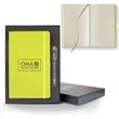 Tucson Medio Lined Ivory Page Journal Gift Set | https://www.bestnamebadges.com