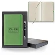 Tucson Medio Lined Ivory Page Journal Gift Set | https://www.bestnamebadges.com