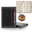 Tucson Edge Medio Lined Ivory Page Journal Gift Set | https://www.bestnamebadges.com