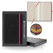 Tucson Edge Medio Lined Ivory Page Journal Gift Set | https://www.bestnamebadges.com