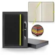 Tucson Edge Medio Lined Ivory Page Journal Gift Set | https://www.bestnamebadges.com