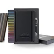 Black Laser Medio Lined Ivory Page Journal Gift Set | https://www.bestnamebadges.com