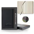 Black Laser Medio Lined Ivory Page Journal Gift Set | https://www.bestnamebadges.com