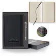 Black Laser Medio Lined Ivory Page Journal Gift Set | https://www.bestnamebadges.com