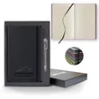 Black Laser Medio Lined Ivory Page Journal Gift Set | https://www.bestnamebadges.com