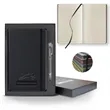 Black Laser Medio Lined Ivory Page Journal Gift Set | https://www.bestnamebadges.com