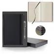 Black Laser Medio Lined Ivory Page Journal Gift Set | https://www.bestnamebadges.com