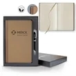 Vegan ECO Medio Lined Ivory Page Journal Gift Set | https://www.bestnamebadges.com