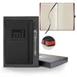 All Metal Medio Lined Ivory Page Journal Gift Set | https://www.bestnamebadges.com