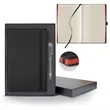 All Metal Medio Lined Ivory Page Journal Gift Set | https://www.bestnamebadges.com