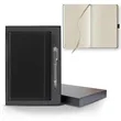 Tucson Medio Graph Ivory Page Journal Gift Set | https://www.bestnamebadges.com