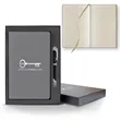 Matra Slim Medio Lined Ivory Page Journal Gift Set | https://www.bestnamebadges.com