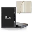 Matra Slim Medio Lined Ivory Page Journal Gift Set | https://www.bestnamebadges.com