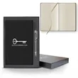 Matra Slim Medio Lined Ivory Page Journal Gift Set | https://www.bestnamebadges.com
