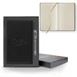 Tucson Slim Medio Lined Ivory Page Journal Gift Set | https://www.bestnamebadges.com