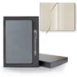 Tucson Slim Medio Lined Ivory Page Journal Gift Set | https://www.bestnamebadges.com
