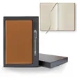 Tucson Slim Medio Lined Ivory Page Journal Gift Set | https://www.bestnamebadges.com