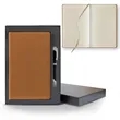 Tucson Slim Medio Lined Ivory Page Journal Gift Set | https://www.bestnamebadges.com