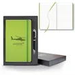 Color Laser Medio Lined White Page Journal Gift Set | https://www.bestnamebadges.com