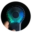 Handheld Fan with lights | https://www.bestnamebadges.com