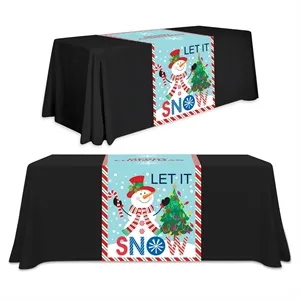 30" x 88" Custom Full Color Sublimated Table Runner