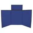 4' Fast Trak Display - Kit A (No Graphic Panels) | https://www.bestnamebadges.com