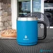 Manna™ 14 oz. Boulder Stainless Steel Camping Mug w/ Handle | https://www.bestnamebadges.com