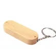Universal Source® 8 GB Bamboo Bullet Keyring USB 2.0 Flas... | https://www.bestnamebadges.com