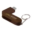 Universal Source® 16 GB Bamboo Bullet Keyring USB 2.0 Fla... | https://www.bestnamebadges.com