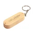Universal Source® 16 GB Bamboo Bullet Keyring USB 2.0 Fla... | https://www.bestnamebadges.com