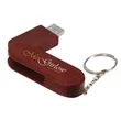 Universal Source® 16 GB Bamboo Bullet Keyring USB 2.0 Fla... | https://www.bestnamebadges.com