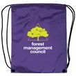 Good Value™ Drawstring Backpack | https://www.bestnamebadges.com