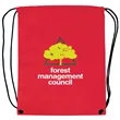 Good Value™ Drawstring Backpack | https://www.bestnamebadges.com