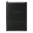 Good Value™ Script Zippered Padfolio | https://www.bestnamebadges.com