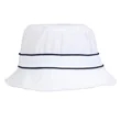 Cotton Bucket Hat with Trim | https://www.bestnamebadges.com