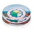 JAFFA® Round Paperweight | https://www.bestnamebadges.com