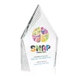 JAFFA® Peak Acrylic | https://www.bestnamebadges.com