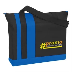 Tri-Band Tote Bag | https://www.bestnamebadges.com