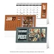 Triumph® Calendars The Saturday Evening Post Desk Calendar | https://www.bestnamebadges.com