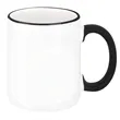 Good Value™ Two-Tone Mug - 11 oz. | https://www.bestnamebadges.com