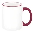 Good Value™ Two-Tone Mug - 11 oz. | https://www.bestnamebadges.com