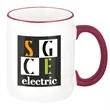 Good Value™ Two-Tone Mug - 11 oz. | https://www.bestnamebadges.com